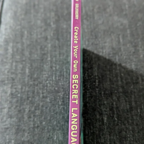 2/$25 New Create Your Own Secret Language Book - Picture 3 of 3